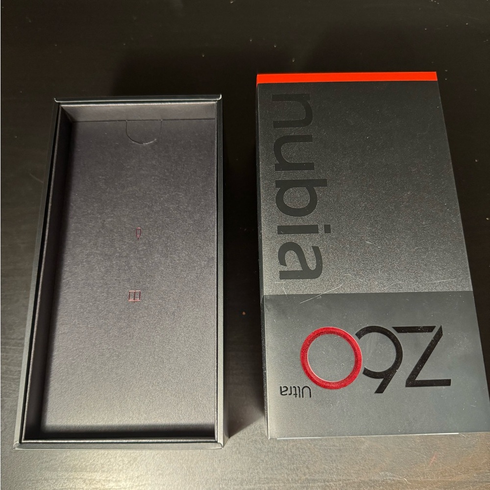 Nubia Z60 Ultra 512GB 16GB RAM NX721J EMPTY BOX ONLY